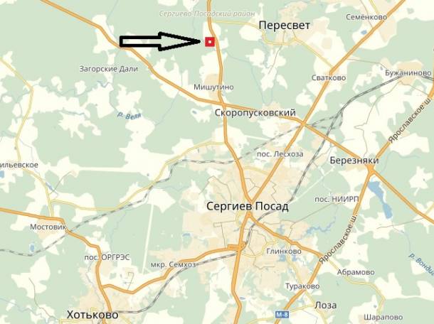 Продам участок в Моск.обл, Сергиев Посад 10 соток, фотография 2