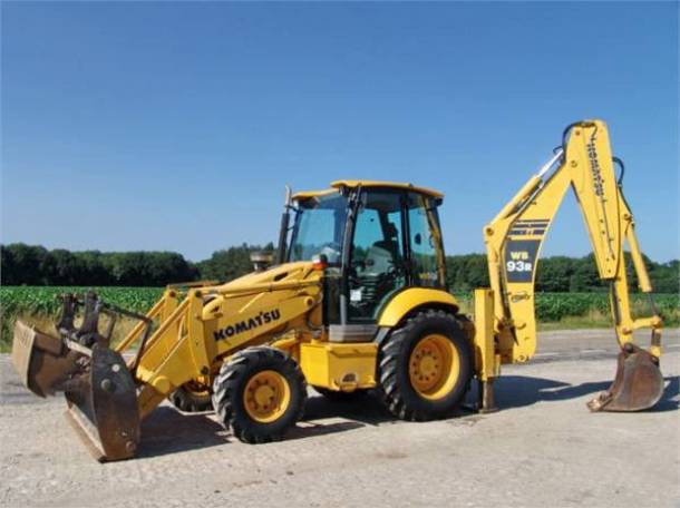 Услуги эксковатора-погрузчика komatsu wb93r 5, фотография 1