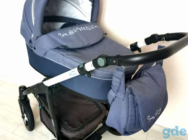Детская коляска Baby Design Husky 2в1 плюс зимний конверт, фотография 6