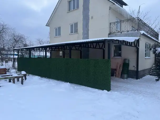 Калифорнийское полотно. Зеленый забор, фотография 9