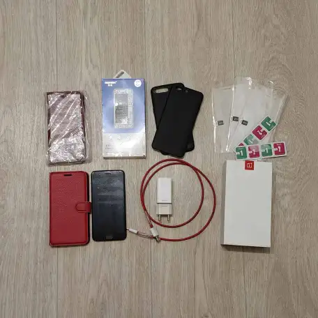 Смартфон Oneplus 5 6GB 64GB  АКБ, ЗУ, плёнки, чехлы, фотография 1