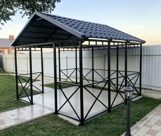 Беседки из металла, фотография 2