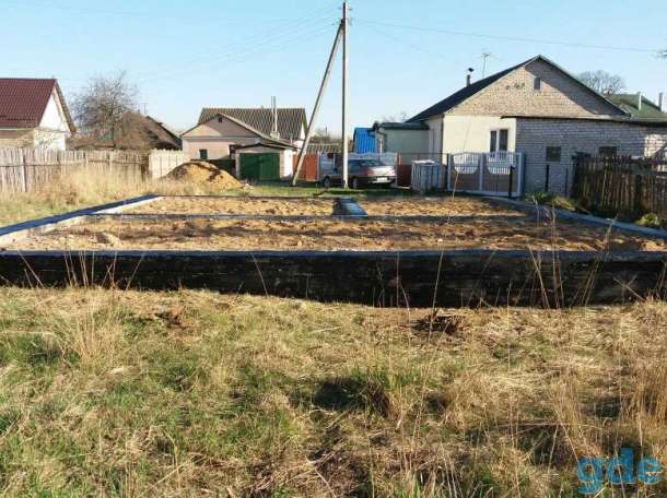 Продам  участок с фундаментом для дома в центре Баранович, фотография 3