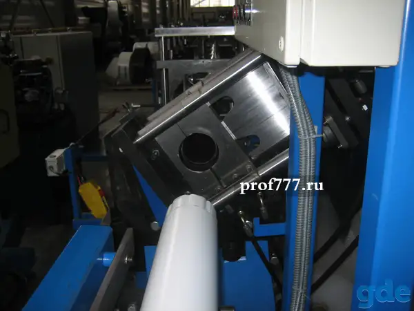 Линия для пережима конца водосточной трубы 2023 Китай, фотография 1