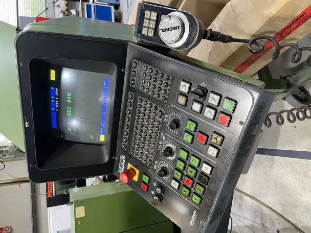 Вертикальный фрезерный центр с чпу DECKEL FP 4 CCT CNC Б/у, фотография 4