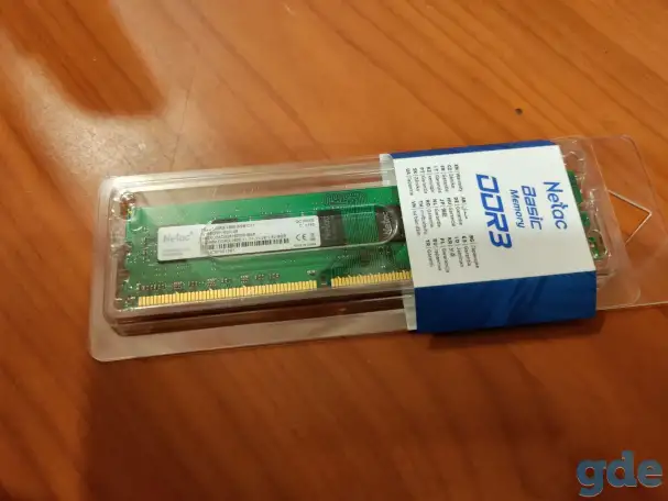 Продам оперативную память NETAC DDR3 8Gb 1600MHz, фотография 1