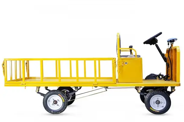 Платформенная тележка электрическая rutrike пост, фотография 2