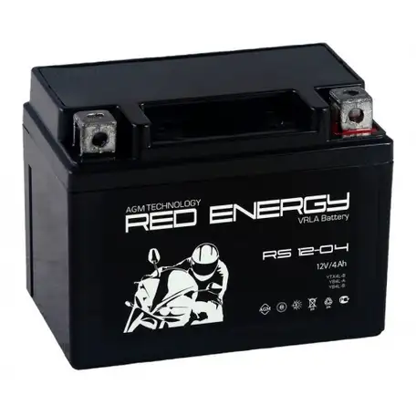 Аккумулятор red energy rs 12-04 12v 4ah, фотография 1