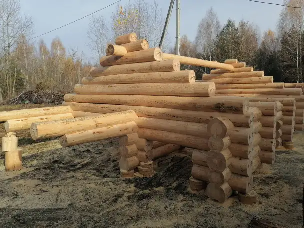 Срубы из рубленного  бревна под ключ, фотография 10