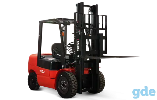 Дизельный вилочный автопогрузчик ep equipment, фотография 4