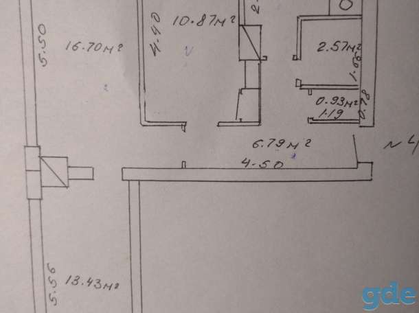 Продам 3-х комнатную квартиру в центре Кировска, ул.Пушкинская, 1, фотография 6