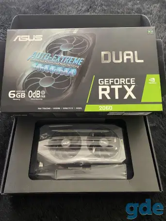 Видеокарта ASUS DUAL GEFORCE RTX 2060, фотография 1