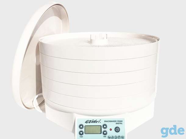 Сушилка для фруктов и овощей EZIDRI Snackmaker FD500 Digital, фотография 2