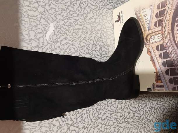 Продам замшевые сапоги, фотография 3