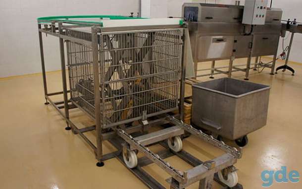 Лифт загрузки-разгрузки автоклавных корзин BESTEQ-LLAB-1200, фотография 1