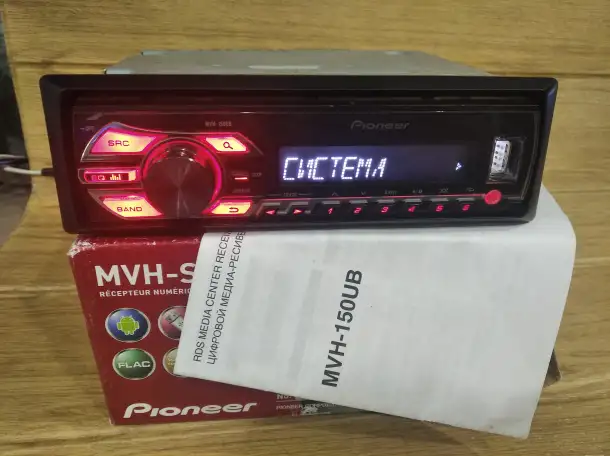 USB-магнитола Pioneer MVH-150UB, фотография 1