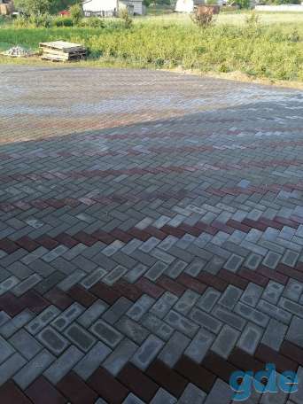 Укладка тротуарной плитки, фотография 2