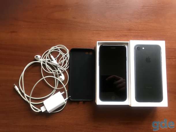 IPhone 7 Black 32GB оригинальный комплект 100% НЕ РЕФ НЕ СРО Привезен из США Канада., фотография 2