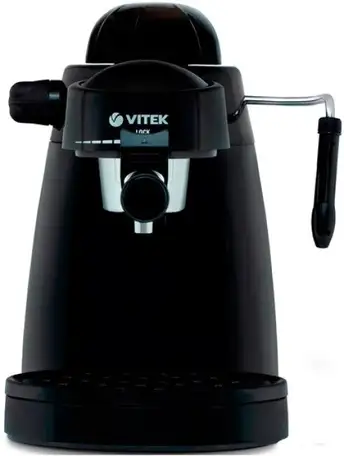 Рожковая бойлерная кофеварка vitek vt-1518, фотография 1