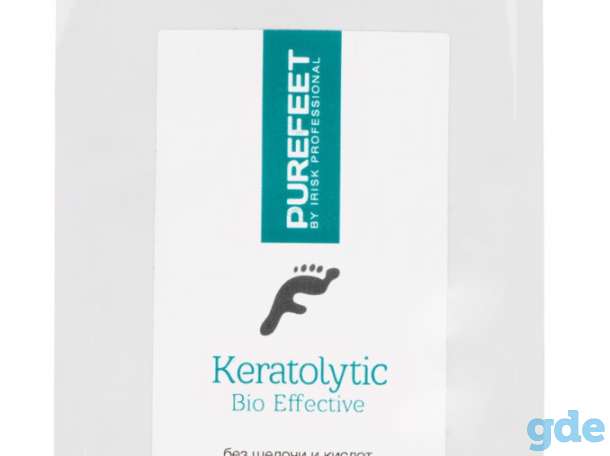 Средство для удаления натоптышей в салфетках Irisk PureReet Keratolytic BioEffective, 2шт, фотография 1