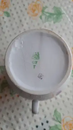 Сливочник из СССР, новый, фарфор, фотография 3