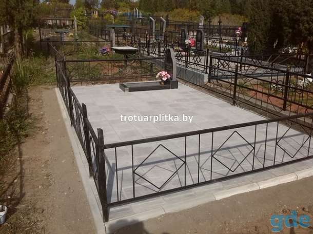 Укладка тротуарной плитки . Бордюрного камня . Благоустройство, фотография 10