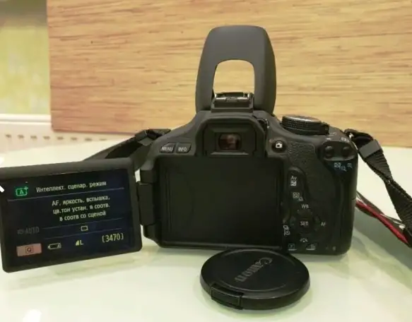 Зеркальный фотоаппарат Canon EOS 600D kit 18-55 mm, фотография 3