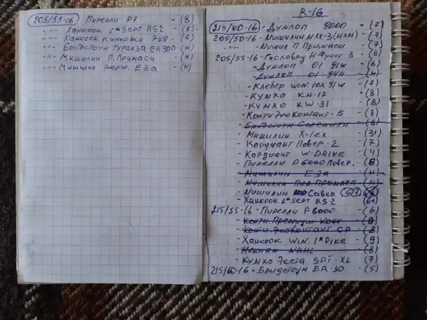 Шины-205х55х16-пары и одиночки, зима и лето., фотография 12