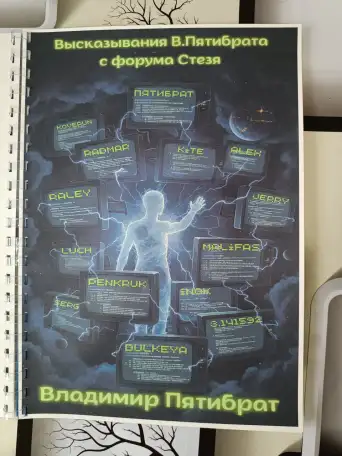 КНИГА ВЛАДИМИР ПЯТИБРАТ. ГЛУБИННАЯ ИНФА C ФОРУМА СТЕЗЯ, фотография 1