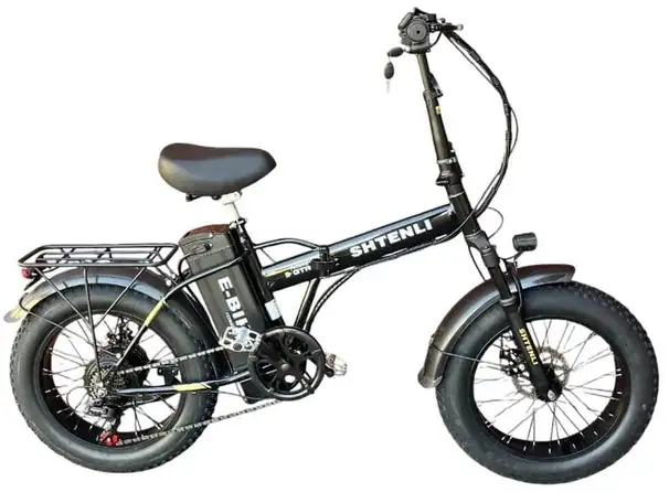 Электровелосипед shtenli fatbike gtr (складной), фотография 2