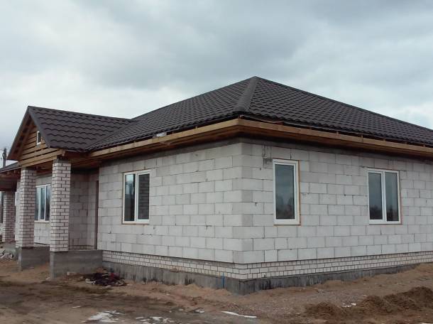 Укладка тротуарной плитки, кладка блоков, фундаменты и т.д., фотография 12