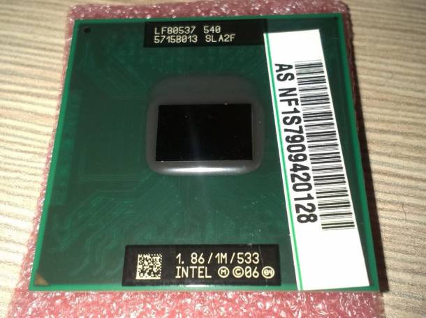 Процессор для ноутбука Intel Celeron M540, фотография 1
