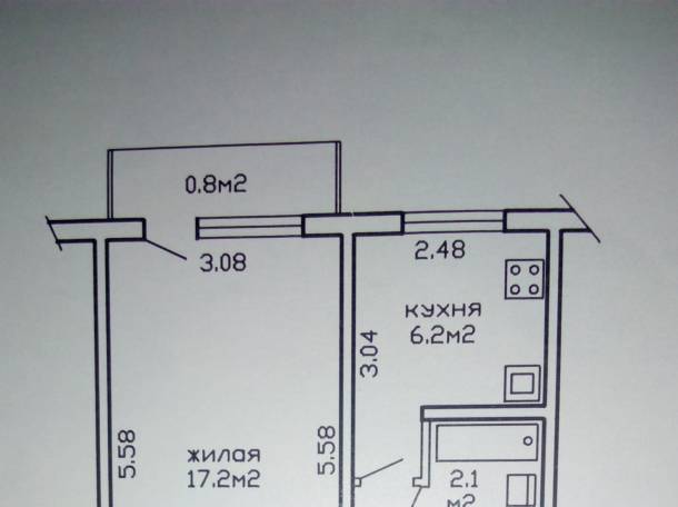 Двухкомнатная квартира по Калиновского 77, фотография 2