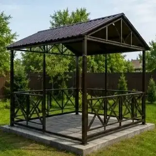Беседки из металла, фотография 1
