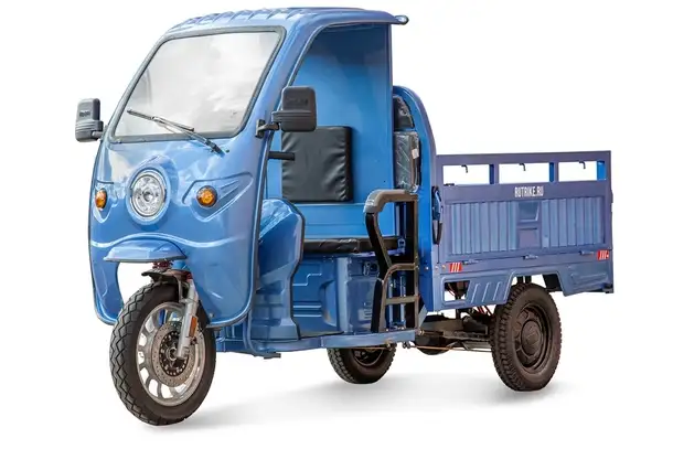 Грузовой электротрицикл rutrike гермес pro 1500 72v1500w, фотография 6