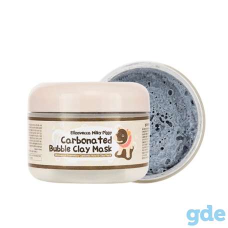 Очищающая глиняно-пузырьковая маска Сarbonate Bubble Clay Mask, фотография 1
