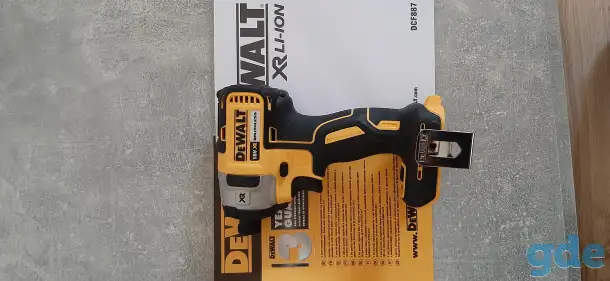 Импакт Dewalt Dcf887, фотография 3