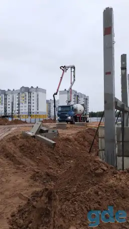 Доставка Бетона. Аренда Миксера с Насосом, фотография 1