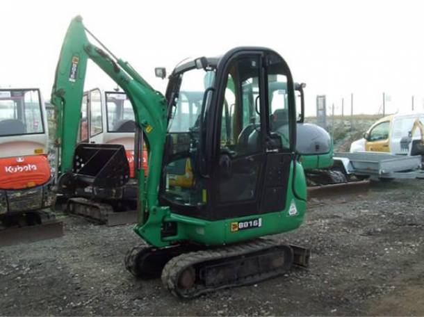 Мини экскаватор JCB 8016-2006г., фотография 1