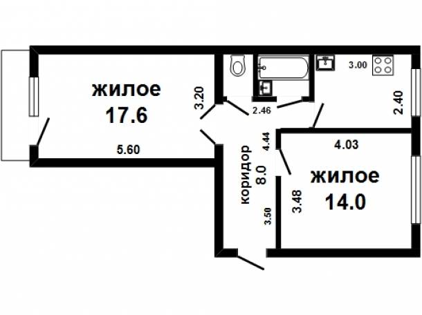 2-комнатная квартира - 15 км. от Бреста, фотография 2