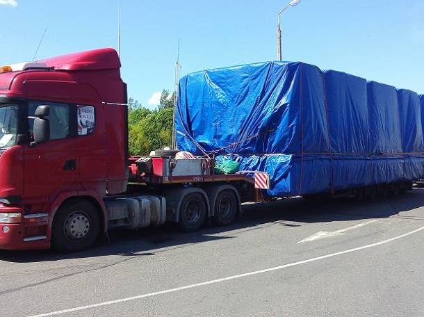 Сопровождение негабаритных и тяжеловесных грузов автомобилями прикрытия , фотография 3