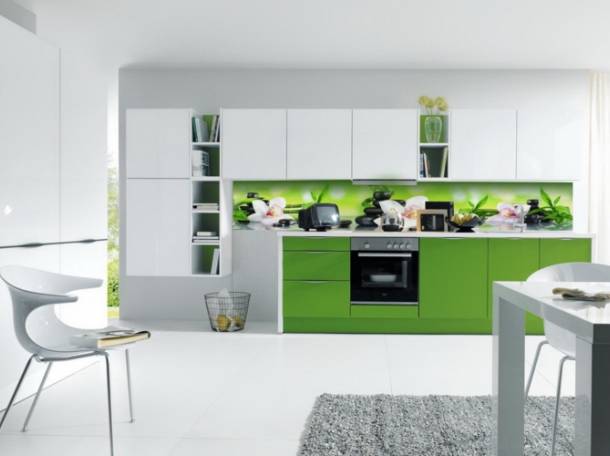 Кухонные фартуки на основе МДФ, фотография 3