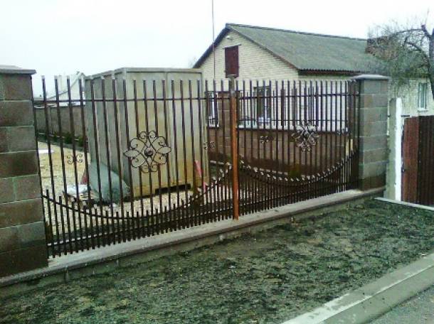 Ворота Калитки Заборы Металлоизделия, фотография 3