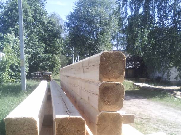 Строим дома из профилированного бруса, свое производство, не дорого, фотография 10