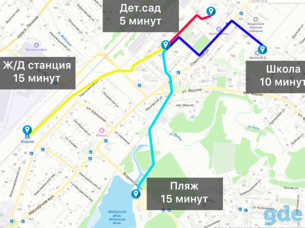 Продам 2-комнатную квартиру в Жодино Советская 11, фотография 2