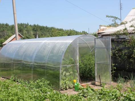 Продам теплицу из поликарбоната и квадратной профильной трубы 3х6, фотография 1