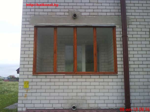 Балконные рамы из дерева, фотография 4