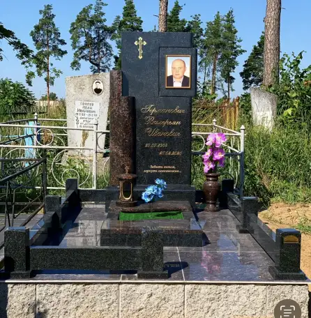 Памятники Воложин-Ивенец-Минск Благоустройство могил. Ритуальные товары, фотография 8