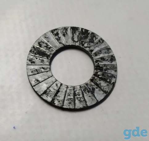 Зап. части для авто Tesla. Шайба шаровой опоры передних рычагов {MS_MSR_MX}AA WASHER, NORDLOCK,, фотография 2
