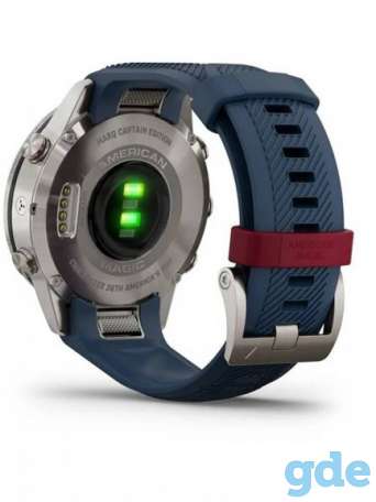 Garmin MARQ Captain: American Magic Edition Blue Rubber Strap Smartwatch, фотография 3